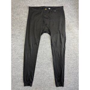 Helly Hansen Base Layer Pants Men's XXL Black Pull On Hiking